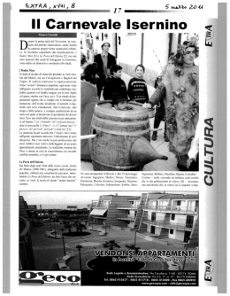 Il Carnevale Isernino