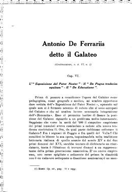 Antonio De Ferrariis detto il Galateo