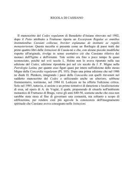 Istituzioni cenobitiche - Monastero Clarisse Eremite
