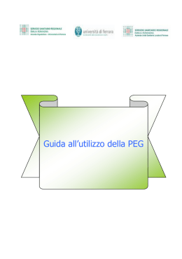 Opuscolo PEG definitivo - Azienda Ospedaliero