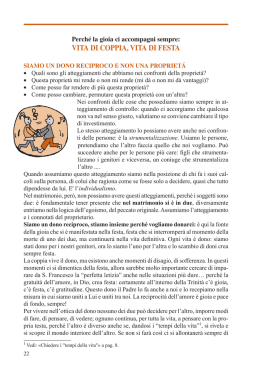 Opuscolo 48 pag. - Gruppi Famiglia