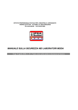 nuovissimo opuscolo 2009
