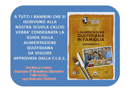 Microsoft PowerPoint - OPUSCOLO ALIMENTAZIONE