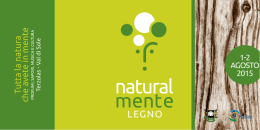 Opuscolo Naturalmente 2015