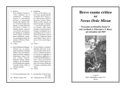 L`opuscolo in formato pdf - inter multiplices una vox