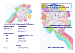 Sintesi P.O.F, opuscolo 2013-2014 (Documento pdf)