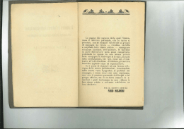 Le pagine che seguono delle quali l`intona zione di indirizzo