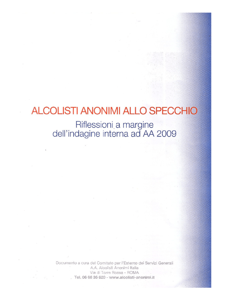 Datare qualcuno alcolisti anonimi