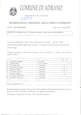 delgm.3 - Comune di Adrano