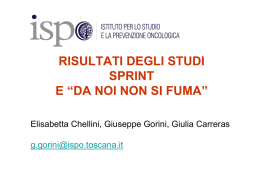 counseling per smettere di fumare in occasione del Pap Test