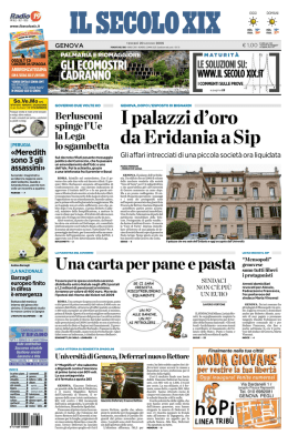 Sindaci, non c`&egrave; pi&ugrave; un euro
