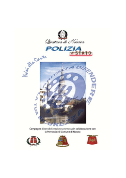 Opuscolo anziani - Polizia di Stato