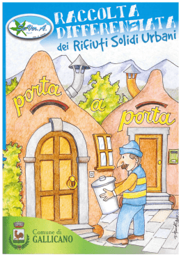 Page 1 Page 2 Comune di . . . Il saluto dell`Amm|n|straz|one