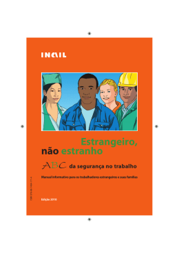 Opuscolo in Portoghese - Consulenza Sicurezza Veneto