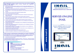 Servizi on-line Opuscolo