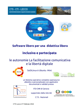 opuscolo software SoDiLinux