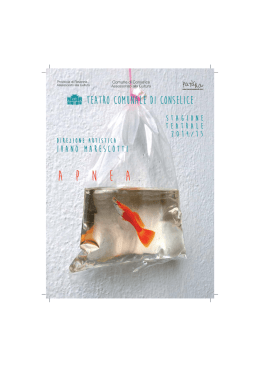 opuscolo conselice15 - Comune di Conselice