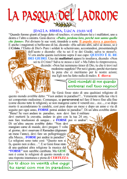 Opuscolo - PASQUA 2010 - in pdf