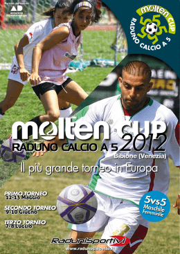 raduno_calcio5 opuscolo 2012