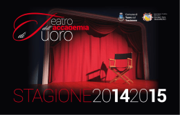 Opuscolo STAT_2014 - Comune di Tuoro sul Trasimeno