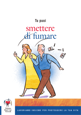 Smettere di fumare - opuscolo per la popoazione
