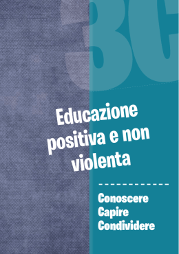 Educazione positiva e non violenta