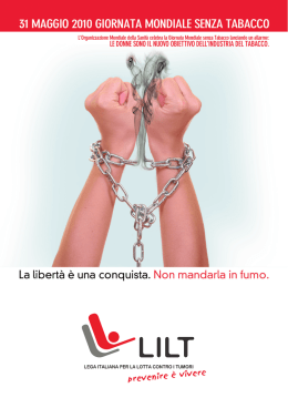Scarica il pdf - Lega Italiana per la Lotta contro i Tumori