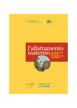 l`allattamento - Rete Allattamento Modena