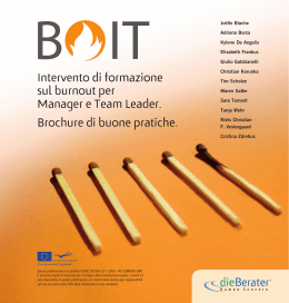 BOIT Opuscolo - burnoutintervention.eu