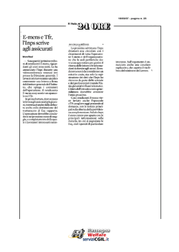 E-rnens e Tﬁ - TFR News CGIL