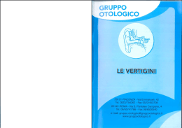 Le Vertigini - Gruppo Otologico