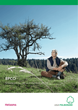 Opuscolo sulla BPCO
