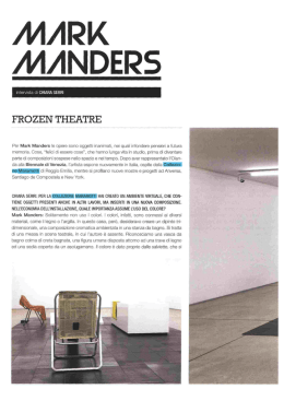 mark manders - Collezione Maramotti