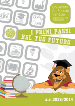 L`Universit&agrave; - Universit&agrave; Ca` Foscari di Venezia