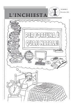 Dicembre 2011 - La Scuola Polo Liceale GUARINO VERONESE