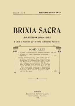 n. 5 - Brixia Sacra