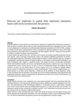 Versione italiana - Mind, Consciousness, and Language