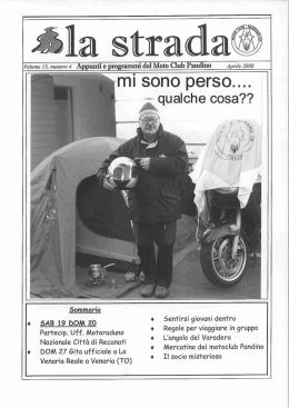 Aprile - motoclub Pandino