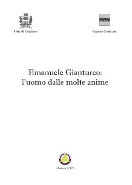 Emanuele Gianturco: l`uomo dalle molte anime