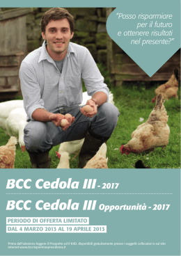 BCC Cedola III