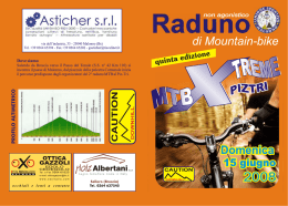 OPUSCOLO "Piz Tri 2008"