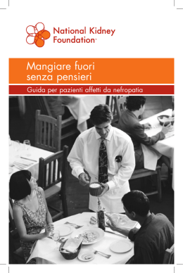 Mangiare fuori senza pensieri