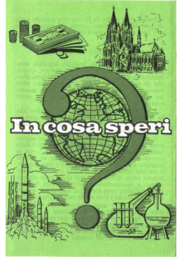 L`opuscolo è allegato