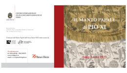 opuscolo papa