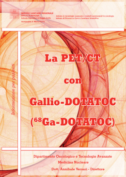 La PET/CT con Gallio-DOTATOC - Azienda Ospedaliera di Reggio