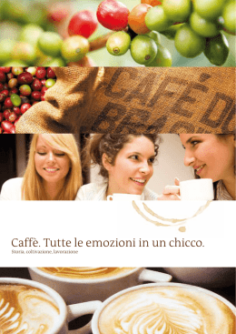 L`opuscolo sul caff&egrave;