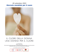 opuscolo () - Fondazione Italiana per il Cuore