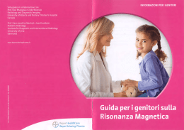 INFORMAZIONI PER I GENITORI