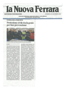 la Nuova Ferrara - AEOP