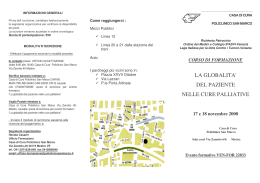 OPUSCOLO 17 e 18 novembre .rtf - Desistenza Terapeutica Italia